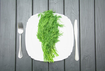 Dill, fresh dill, micro green, greens, healthy food, vegan, diet food, wholesome food, vitamins,...