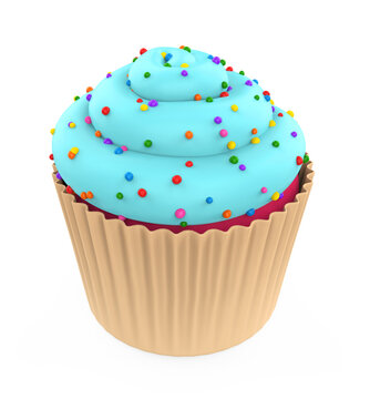 Cupcake Isolated