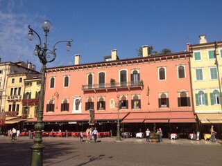 Verona. Italy. The Culture Of Italy. Sights and nature of Italy. Sea. The sun.