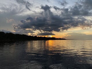 Black River in Manaus, Amazonas - Brazil.