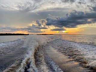 Black River in Manaus, Amazonas - Brazil.