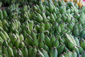 THAILAND MAE SOT CITY MARKET BANANA