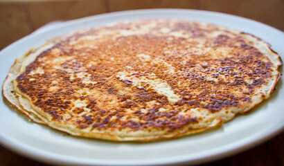 Pancakes on the plate