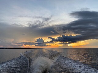 Black River in Manaus, Amazonas - Brazil.