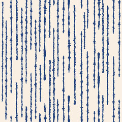 Abstract geometric seamless pattern from stripes in blue and gray colors. Endless pattern can be used for ceramic tile, wallpaper, linoleum, textile, web page background. Vector.