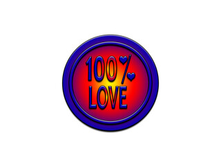 100 percent love 