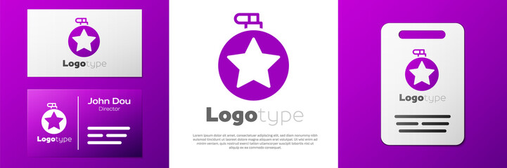 Logotype Canteen water bottle icon isolated on white background. Tourist flask icon. Jar of water use in the campaign. Logo design template element. Vector Illustration.