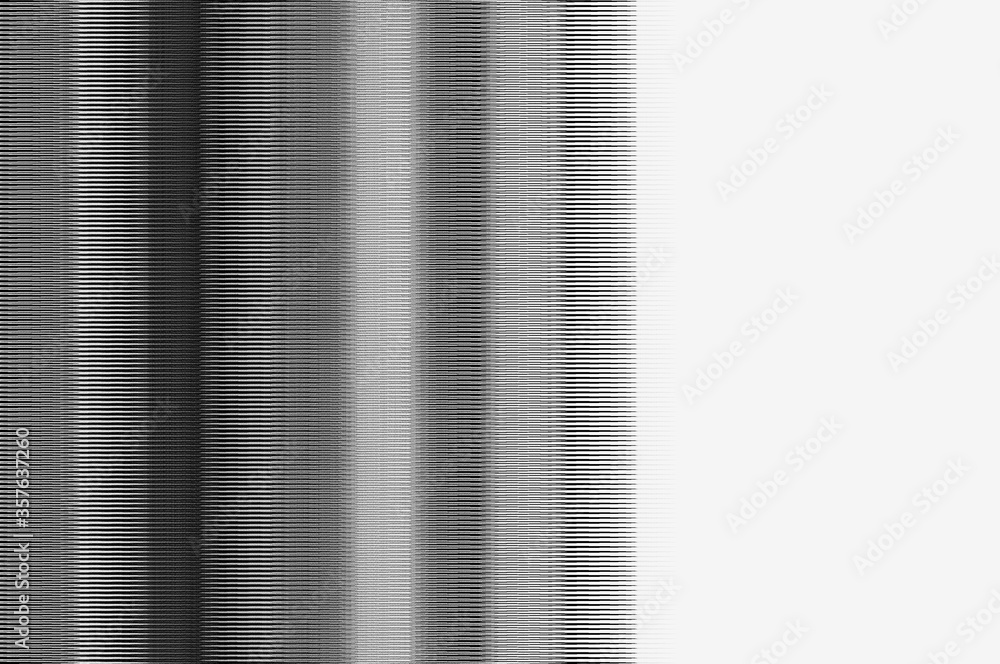 Poster abstract digital stripe pattern / abstract minimalistic background of a digital stripe pattern.