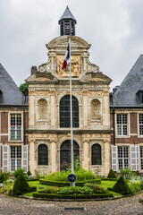 Fototapeta na wymiar Chapelle du Fort du Reduit in Lille, France. The chapel du Fort (1707) is an example of French classical style.