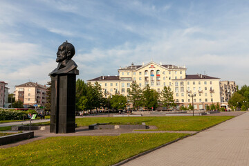 Square named after F. E. Dzerzhinsky. Perm