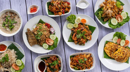Thai Food Selections and Mixes