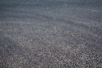 Asphalt close up gray and black texture  