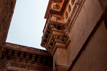 Mehrangarh fort is a beautiful fort situated in Jodhpur, Rajasthan