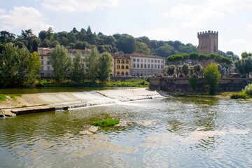 Florence. Italy. The Culture Of Italy. Sights and nature of Italy. The sun.
