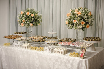 wedding table setting