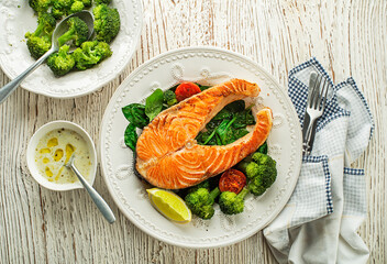 Salmon fish