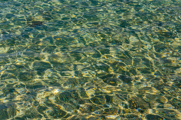 Background of Red sea water surface