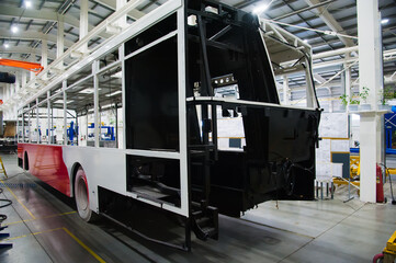 Bus production manufacture