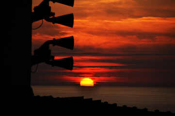 Un atardecer mas