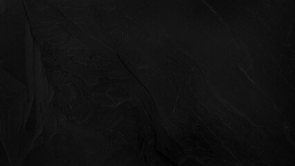 Fototapeta premium abstract black stone pattern,natural black stone texture or dark grey black slate background.