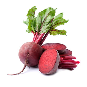 Beetroot isolated on white backgrounds.