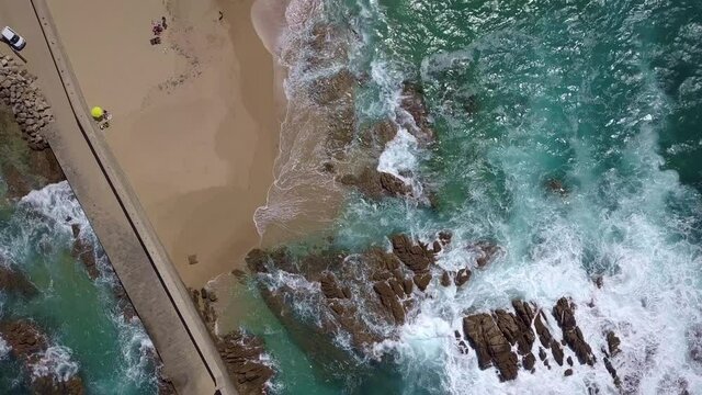  Aerial Lighthouse Beach View 