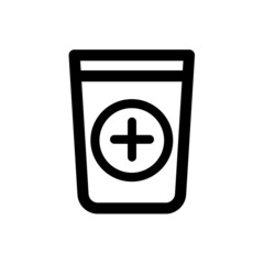 Fototapeta premium Basket Icon. Basket vector art