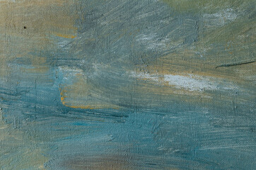 Abstract oil painting background. Oil on canvas texture. Hand drawn oil painting.Color texture. Fragment of artwork. Modern art. Colorful canvas.