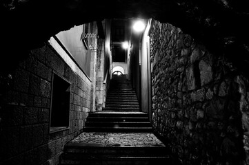Noche en Llanes (Asturias)