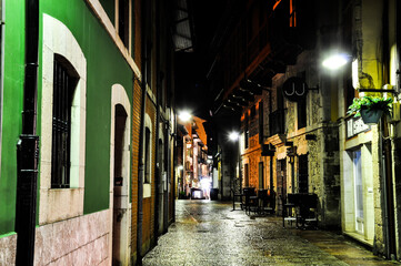 Noche en Llanes (Asturias)