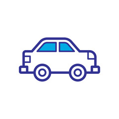 car icon logo illustration design