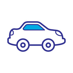 car icon logo illustration design