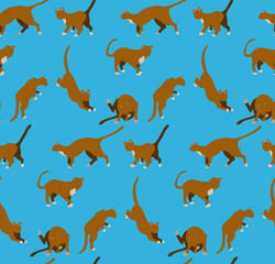 Cats Pattern Cute Wallpaper Vector