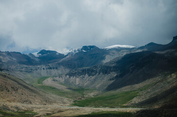 Photo of mountain landscape.