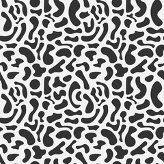 Seamless leopard texture. Monochrome background.