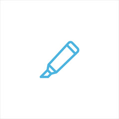 marker icon flat vector logo design trendy