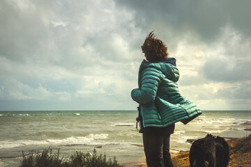 girl on the beach
