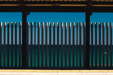 mar cielo linea azul metro 