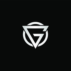 Luxury unique letter G logo