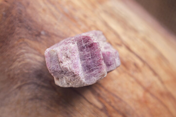 pink  tourmaline mineral stone collection