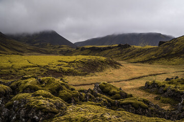 Clouds over the mountains 2