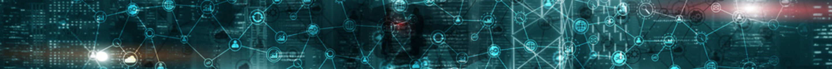 Business process analytics diagrams. Organization and team structure. Design template for website headers.