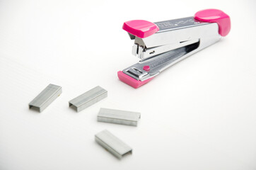 stapler with staples