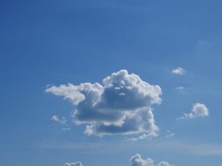 blue sky with clouds