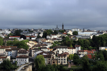 Observation sur la ville de Limoges avant la pluie