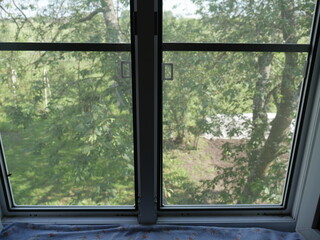 Fototapeta premium window in the morning