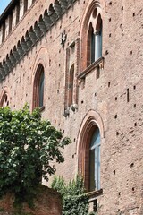 Fototapeta na wymiar Castello Visconteo di Pavia