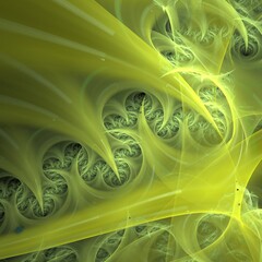 Abstract Computer generated Fractal design. A fractal is a never-ending pattern. Fractals are infinitely complex patterns that are self-similar across different scales. 2d rendering