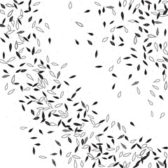 Leaves. Throw autumn leaves. Unusual abstract texture. Vector eps 10.
