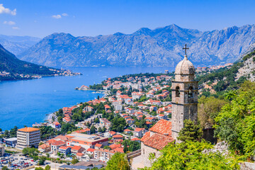 Naklejka na ściany i meble Kotor, Montenegro.